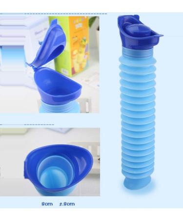 Portable car urinal male and female children and children emergency telescopic urine bucket emergency urinal Mini Toilet Urinal Bucket for Travel and Kid Potty Pee Training 750ML - Buy Online on GoSupps.com