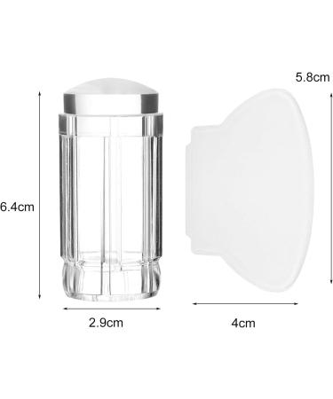 Benoon Nail Art Stamp Tool - Professional Silicone Seal & Scrapers for Creative Manicure Designs - Removable Nail Stamping Pressure Tips - Buy Online on GoSupps.com