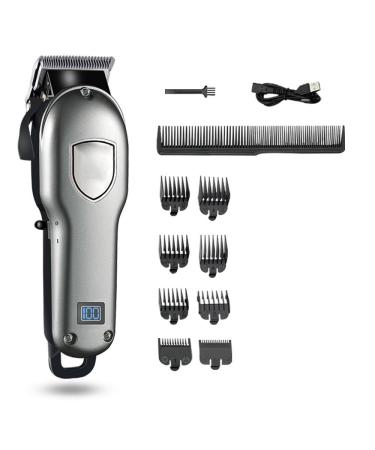 Hair Clippers Professional Hair Trimmer for Men Adjustable Taper Lever Rechargeable1800mAh Li-ion Battery Hair Clipper