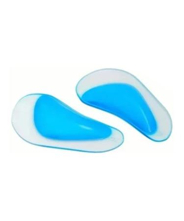 Silicone Feet Corrective Pads with Orthotic Arch Support for Flat Foot and High Heels Wearers Comfortable Arch Support Cushion Size L