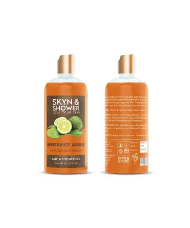 Beragamot Amber Shower Gel 300ml | Improve Skin Health with Vitamin E & Natural Extracts - Buy Online on GoSupps.com