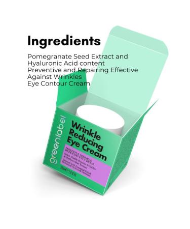 Best Eye Contour Anti-Wrinkle Care Cream with Hyaluronic Acid & Pomegranate - 30ml | Shop Internationally - Buy Online on GoSupps.com
