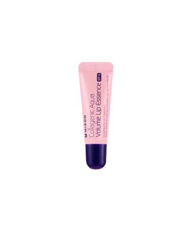 MIZON Collagenic Aqua Volume Lip Essence  Treatment with Collagen  Lip Balm  Moisturizing  Soothing  UV Protection  No Fragrance  No Parabens  Anti Aging Lip ( 0.35 Oz)