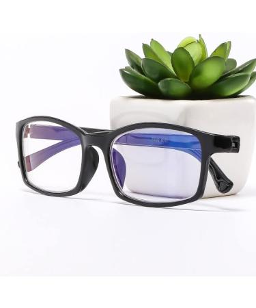 Suertree Blue Light Filter Distance Glasses for Women & Men - Lightweight Myopia Glasses -2.5 Black - Buy Online on GoSupps.com
