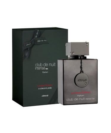 ARMAF Club De Nuit Intense Men Limited Edition Pure Parfum, Black, Woody Spicy Masculine Scent, 3.6 Fl Oz