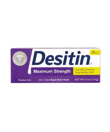 Desitin Paste Tube Max Str 4 Oz