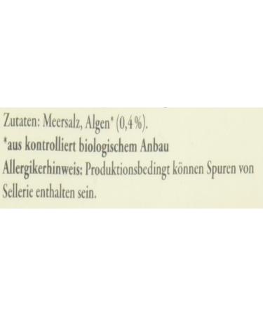 Rapunzel Iodized Sea Salt 500g - Premium Quality Sea Salt for Cooking & Baking - International Shipping Available - Buy Online on GoSupps.com