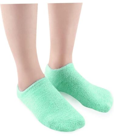 Beaupretty 1 Pair Diffuser Cracked Heels Guard Spa Socks (Green) Heel Anti-Crack Socks Dead Skin Socks Moisturizing Short Socks Heel Sleeve Rough Heel Socks Moisturizing Socks Ankle medium - Buy Online on GoSupps.com