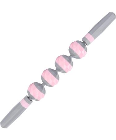 Verdant Touch Pink Body Massage Roller | Muscle Relief & Yoga Stick | Ultimate Relaxation Tool for Fatigue - Buy Online on GoSupps.com