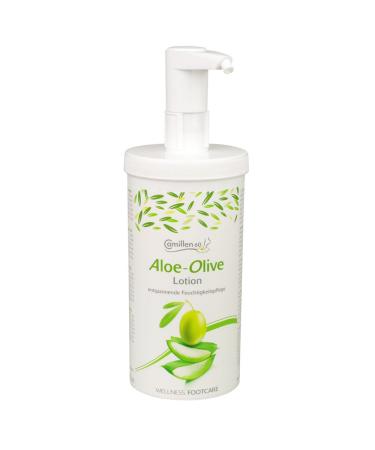 Camillen 60 Aloe Olive Lotion with Dispenser - 500ml | Best Moisturizing Lotion for Soft Skin | International Shipping Available - Buy Online on GoSupps.com