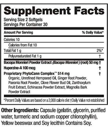 Buy Emerald Health Bioceuticals EndoBrain - 60 Vegan Softgels for Enhanced Cognitive Support - Buy Online on GoSupps.com