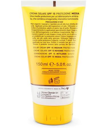  Oficine Cleman Amavital Sun Passion Medium Sunscreen SPF 15 - Buy Online on GoSupps.com