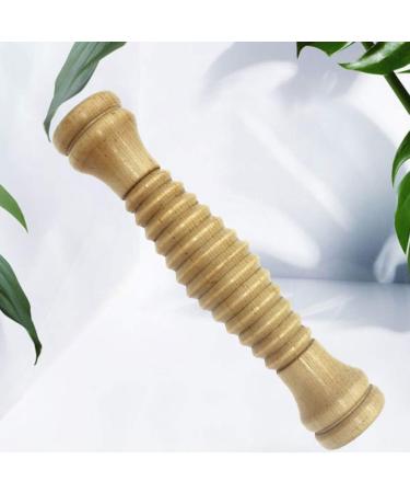 Fascia Muscle Massage Stick - Handmade Wooden Roller for Pain Relief - Anti-Cellulite Tool (Number 2) | International Shipping - Buy Online on GoSupps.com