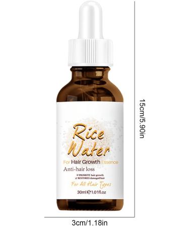Organic Hair Growth Oil - Rice Water For Hair Growth | For Hair Growth Repairs Essential Oil For Damaged Growth - Buy Online on GoSupps.com
