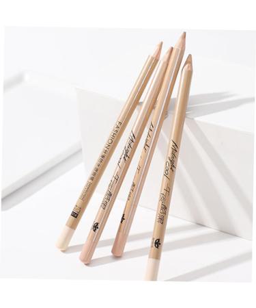  BIUDECO 4 Pieces Concealer Pen Face Paint Makeup Supplies for Ladies Makeup Concealer Pencil Highlights Concealer Pencil Cosmetic Concealer Pen Freckle Concealer Pencil White Wooden - Buy Online on GoSupps.com