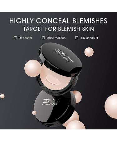  SONGVISON Foundation corrective makeup light powder medium to full coverage and long-lasting cream hybrid setting powder A07 Coffee - Buy Online on GoSupps.com