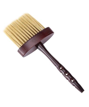 Desikixudy Salon Stylist Hairdressing Styling Tool Comfortable Grip Hairdressing Styling Tool Neck Face Duster Soft Brush