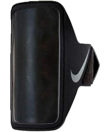 Nike Unisex Adult Lean Armband - Black/Silver | 28x15x8 cm | Perfect for Athletes & Fitness Enthusiasts - Shop Internationally - Buy Online on GoSupps.com