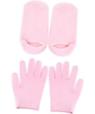 minkissy 4 Pairs Moisturizing Gloves Mitten hand moisturizing gloves cotton hand gloves moisturizing mittens kids overnight Spa Glove fingerless gloves gel gloves short boots dry hands Miss - Buy Online on GoSupps.com
