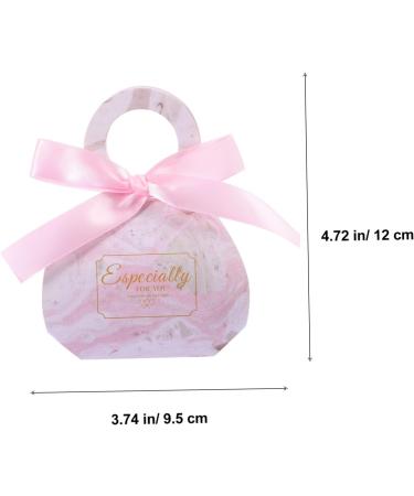 HOMSFOU 50 Sets Candy Box Wedding Party Favor Boxes Chritmas Candy Wedding Boxes Hawaiian Paper Favor Boxes Birthday Candy Bags Chrismas Candy Paper and Ribbon Chocolate Box Baby Gift Box 1 count (Pack of 1) Pink - Buy Online on GoSupps.com