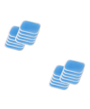 FRCOLOR 60 STK replacement gelpads for abdominal stimulators Training equipment Fitness equipment Gelpads for Bollenoner Hydrogels 30PCSX2PCs Blaux2Stk