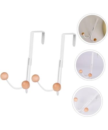 Alipis 2pcs Hooks Coat Hangers Clothes Rack Over Door Coat Rack Towel Rack Multifunction Household Products - Buy Online on GoSupps.com
