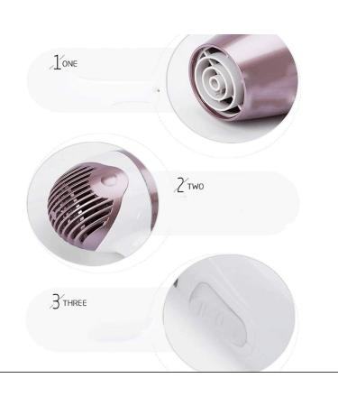 ADITAM Folding Hairdryer 1200W Powerful Hair Dryer Portable Travel Fast Drying Hair Lightweight Quiet Blow Dryer Double The Comfort - Buy Online on GoSupps.com