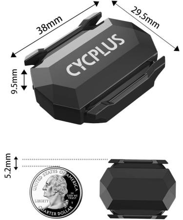 CYCPLUS Dual Module Bicycle Cadence & Speed Sensor - Bluetooth & ANT+ Compatible for Accurate Cycling Metrics - Buy Online on GoSupps.com