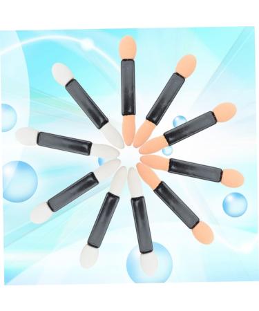 Mikinona Double Ended Makeup Brush 50pcs Beauty Sponge Eye Shadow Applicator Double Sided Cosmetics Eye Shadow Brush Miss Mix - Buy Online on GoSupps.com