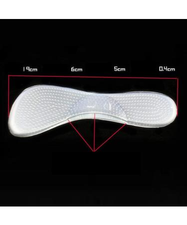 Beavorty High Heel Cushion Inserts - Transparent Shoe Fillers for Women | Arch Support Silicone Gel Insoles - Buy Online on GoSupps.com
