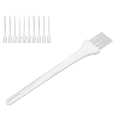 Electric shaver cleaning brush simple ergonomic PP handle Nylonhaar-shave cleaning brush compactly portable with hanging hole for home for everyday use