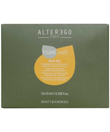Alter Ego CUREGO Silk Oil Treatment | Ideal for Unruly and Frizzy Hair 12x10ml *New Packaging (2024)* - Buy Online on GoSupps.com