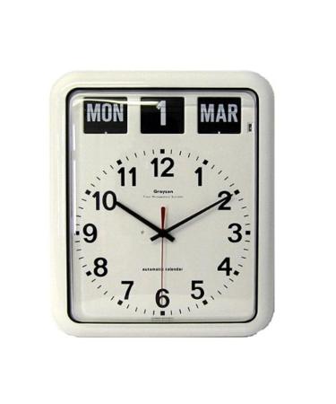 NRS Healthcare Large Analogue Calendar Wall Clock