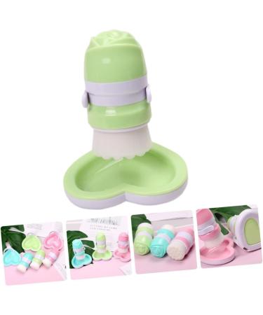 IWOWHERO 1pc Face Brush Cleansing Facial Brush Blackhead Scrubber Manual Facial Brush Facial Cleansing Brush Face Cleaning Brush Deep Cleaning Brush Makeup Brush Miss Fiber Wool Simple 11x8cm Green - Buy Online on GoSupps.com