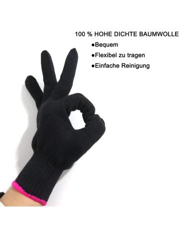 Professional Heat Resistant Gloves for Hair Styling | Protect Hands from Curls & Straighteners - Buy Online on GoSupps.com