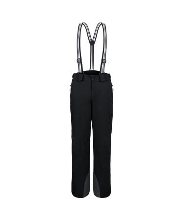 Aoli ray men ski pants outdoor pants braces waterproof fed ski pants hiking pants snow pants snowboard pants windproof winter outdoor pants L black 1