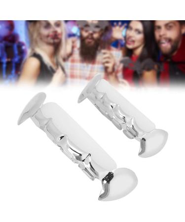 Verdant Touch Brass Teeth Set - Hip Hop Style for Men & Women | Halloween Party Accessory - Buy Online on GoSupps.com