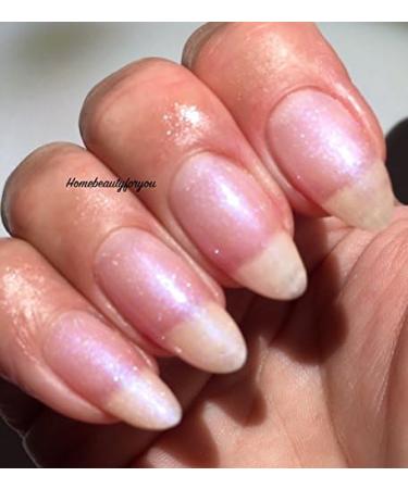 Bluesky Beau Pearlescent Sheer Pink Veil 80513 Nail Gel Polish UV LED Soak Off 10ml - Buy Online on GoSupps.com