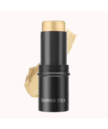 Highlighter Stick Mineral Cream Contour Stick Enhance Eomplexion And Stereo Feeling Waterproof And Sweatproof Oil-control (#02 MULTI SPECULAR HIGHLIGHT 6 g) #02 Multi Specular Highlight 6 g (Pack of 1)