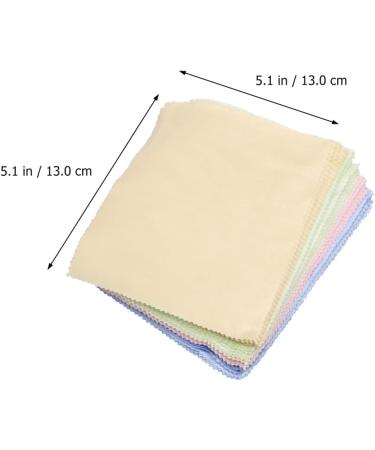 GLEAVI 100pcs Eyeglasses Cleaning Cloths - Lens Wipes for Glasses Sunglasses & Screens - Ultra Soft Streak-Free Cleaning - Buy Online on GoSupps.com