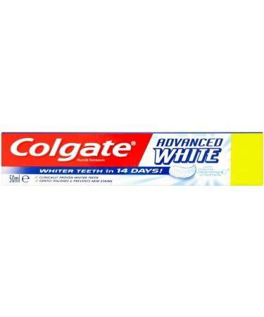 Buy Colgate 50ml Advanced White Toothpaste | Fast International Shipping & Best Prices - Buy Online on GoSupps.com