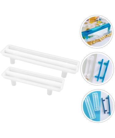 Lurrose Epoxy Resin Mold 2pcs Molde De Silicona Para Resina Crafting Tray Grip Mold Silicone Molds Fixture Fruit Dish - Buy Online on GoSupps.com