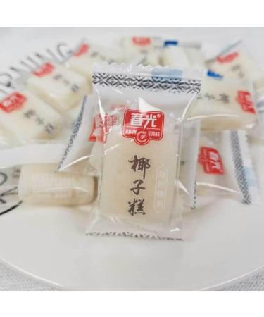 Ready to eat coconut cake healthy and nutritious breakfast bread delicious pastry coconut juice soft cake candy 200g/bag traditional cake dim sum Chinese snack gift package (2 bags) - Buy Online on GoSupps.com