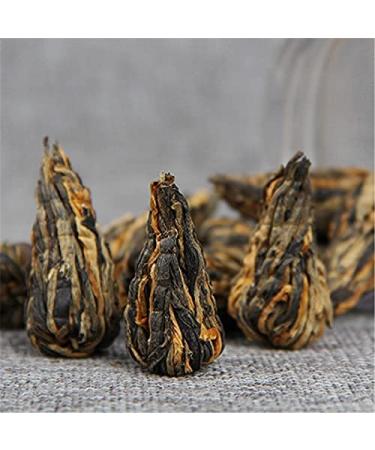 Th chinois Dianhong Th noir du Yunnan Gold Bud Medium Small Pagoda Tea Th rouge Th m r Hongta fait la main Nouveau th Th de printemps Nourriture verte saine (300g)