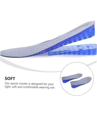 NOLITOY Height Increasing Insoles - Silicone Heel Inserts for Boosted Comfort & Support | Detachable Cushion Lifting Pads for Sports Shoes - Buy Online on GoSupps.com
