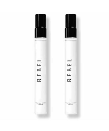 Rebel Phero_mone Perfumes for Men 2024 New Rebel by Alloura for Men Men's Long Lasting Fragrance Cologne Increase Self Confidence and Self Enhance (2PCS)