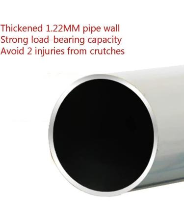 Adult Crutches Medical Crutches Stainless Steel Canes Adjustable Underarm Crutches Walking Crutches Women's Men's Forearm Crutches Convenient Independence Single1 Large - Buy Online on GoSupps.com