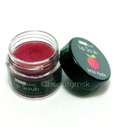 4pc Beauty Treats Lip Scrub Set - Almond Creme, Wild Apple, Vanilla Bean, Dark Cherry - Buy Online on GoSupps.com