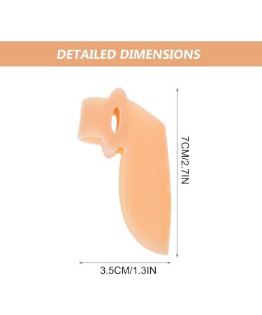 INOOMP Thumb Splint Pairs - Silicone Toe Separators & Straightener for Crooked Big Toe - Hallux Valgus Corrector & Yoga Thumb Protector - Buy Online on GoSupps.com