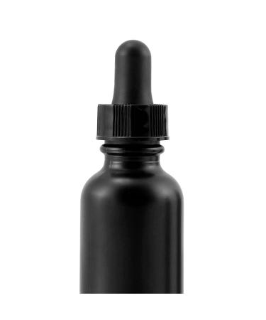 6 Pack 1oz Black Glass UV Resistant Eye Dropper Bottles for Essential Oils - UV Safe and Perfect for Aromatherapy - Buy Online on GoSupps.com